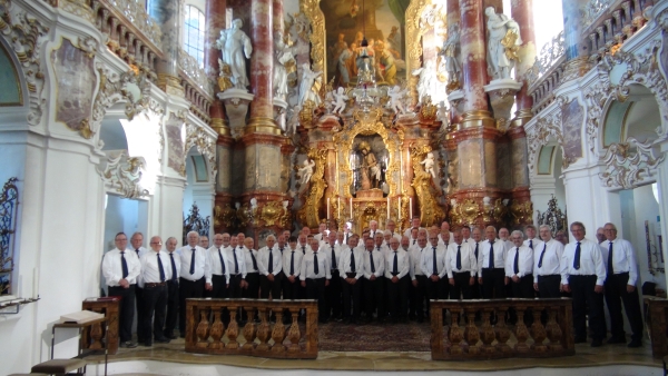 Concordia-Männerchor singt in der Wieskirche