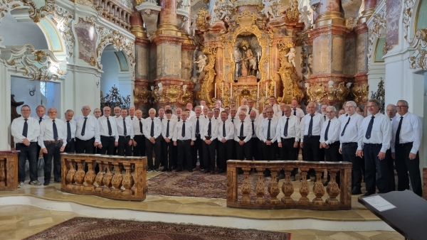 Concordia-Männerchor singt in der Wieskirche