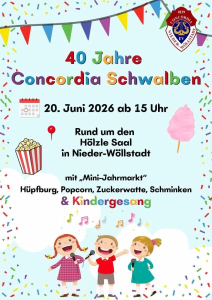 40 Jahre Concordia Schwalben